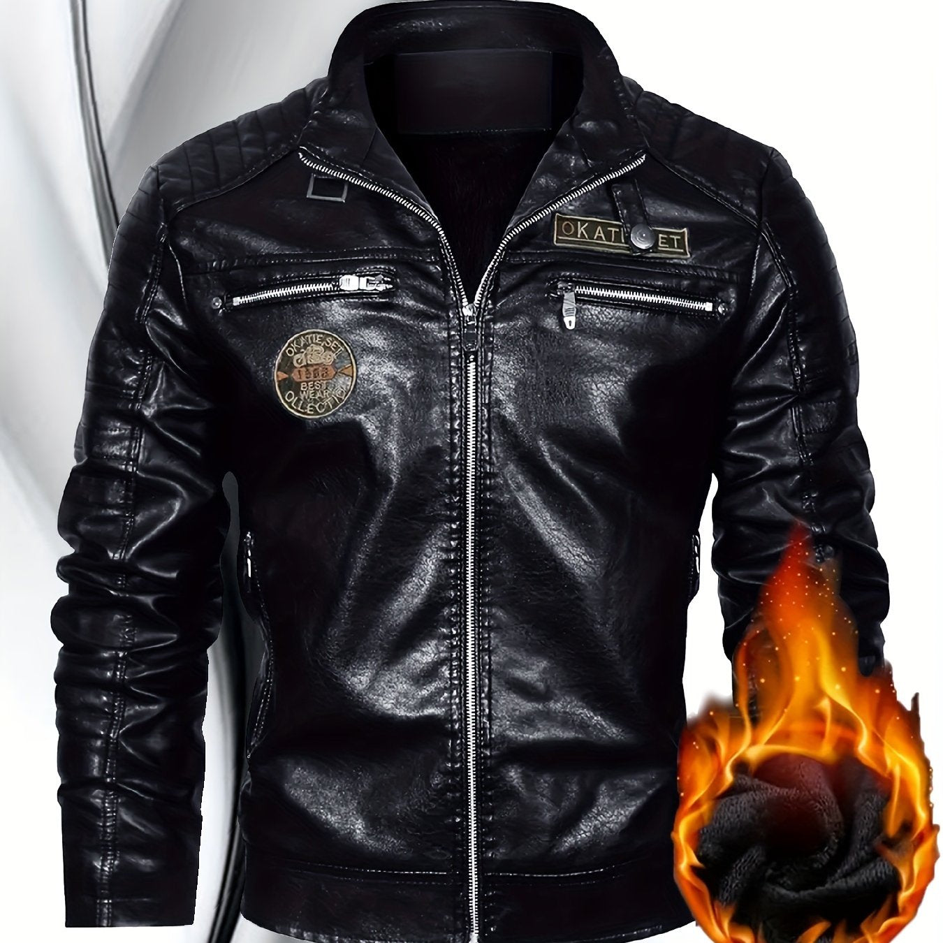 Veste élégante avec une vision vintage