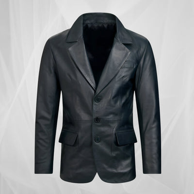 Veste en cuir élégante pour un style sophistiqué