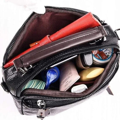 Style Exquis Penelope™ | Sac Souple à Multiples Poches