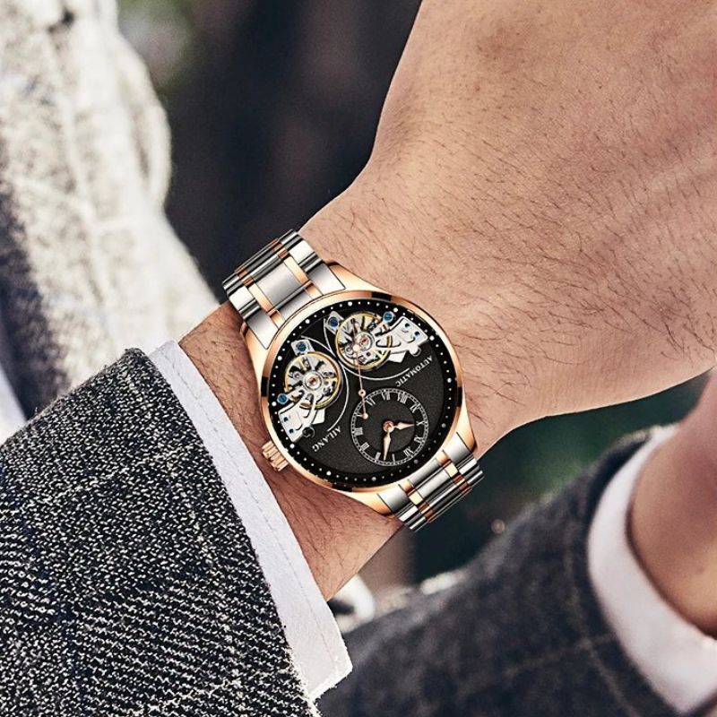 Montre Mécanique Luminous Double Tourbillon