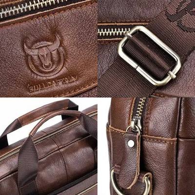 Captain | Sac bandoulière en cuir de travail