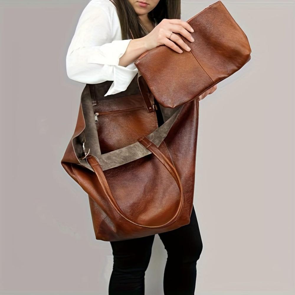 Olivia™ Douceur Rétro | Sac Tote de Grande Capacité