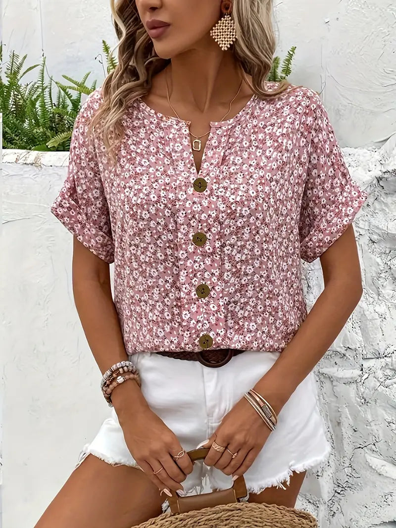 Mery | Top d'été à boutons