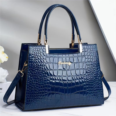 Brooklyn™ Shine | Sac de Luxe en Relief Crocodile