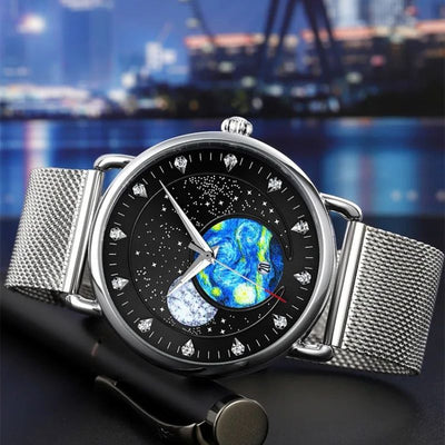 Montre Mécanique Lumineuse au Clair de Lune