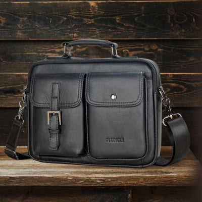 CULLEN | Sac Messager en Cuir Véritable