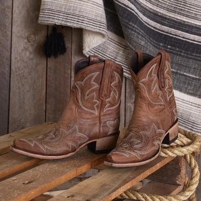 Bottes brodées Texas