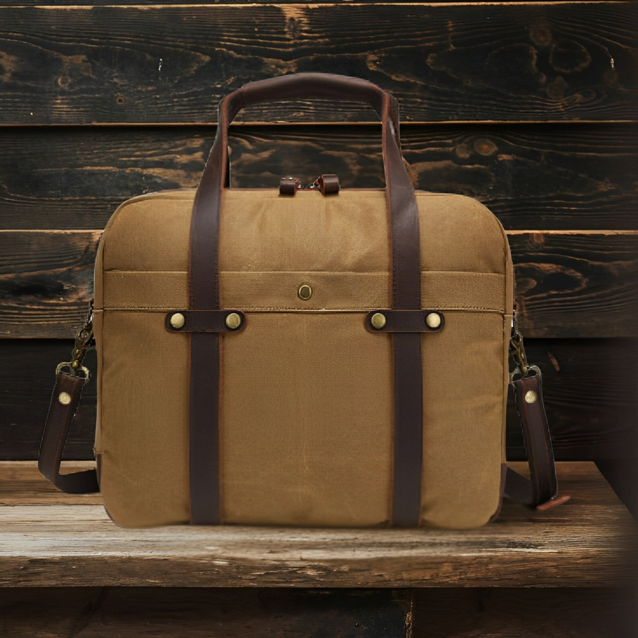 ASHVILLE | Sac Messager en Toile