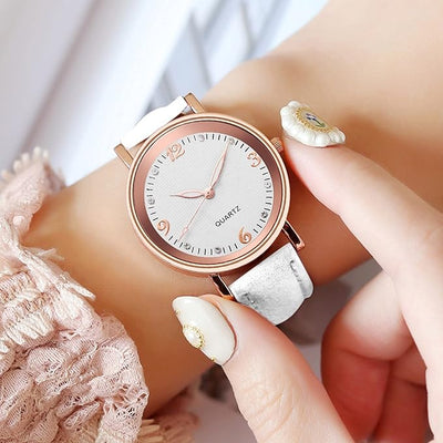 Montres à bracelet en cuir