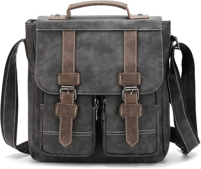 Liam™ - Sac Vintage à Drapeau avec Plusieurs Poches