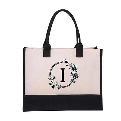Harper™ - Sac Tote Personnalisé avec Lettre