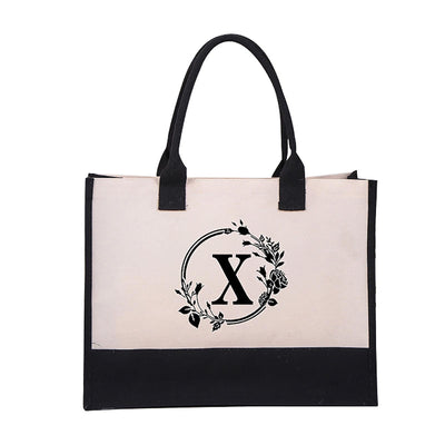 Harper™ - Sac Tote Personnalisé avec Lettre