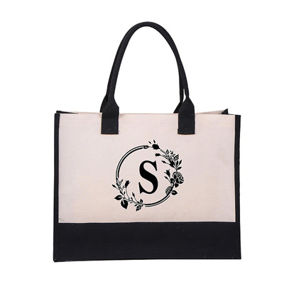 Harper™ - Sac Tote Personnalisé avec Lettre