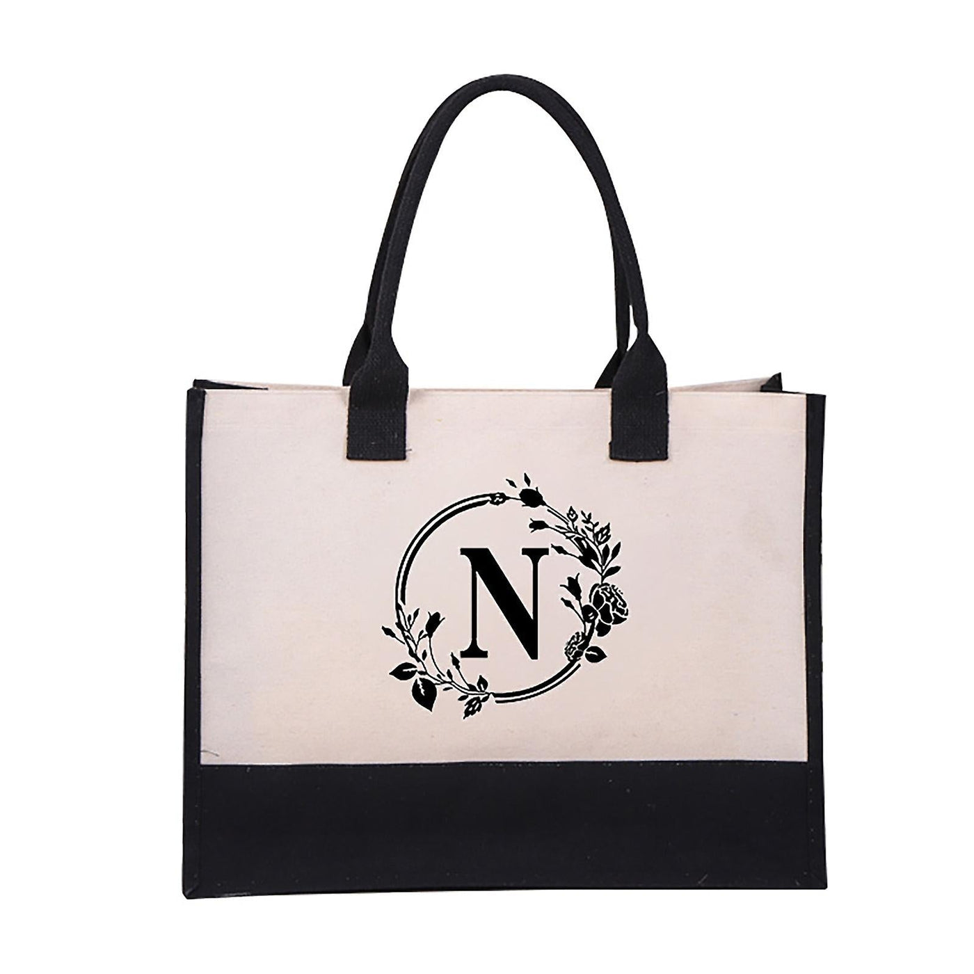 Harper™ - Sac Tote Personnalisé avec Lettre