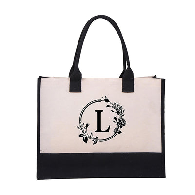 Harper™ - Sac Tote Personnalisé avec Lettre