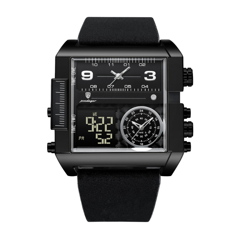 Montre de poignet numérique de luxe