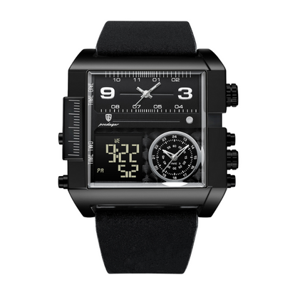 Montre de poignet numérique de luxe