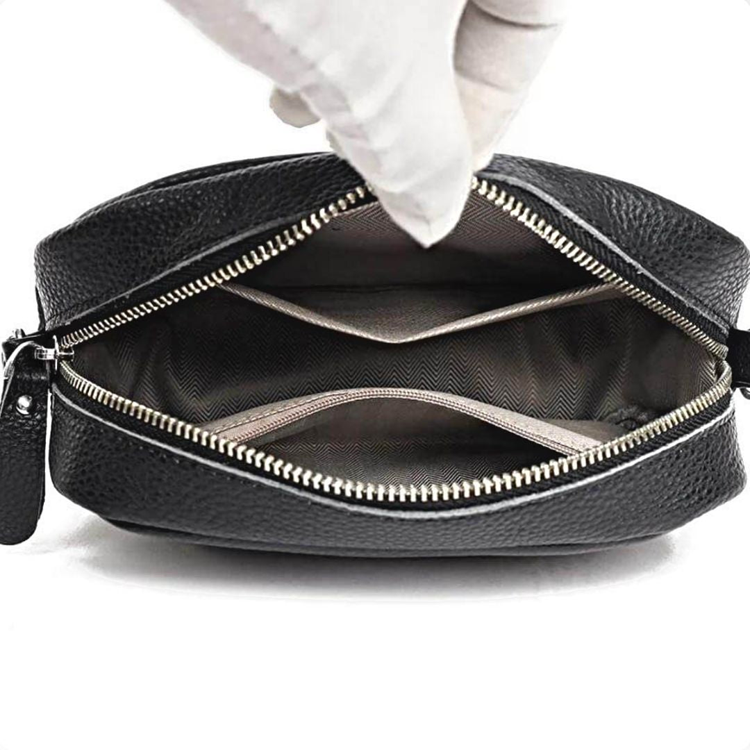 Odile - Sac bandoulière élégant en cuir de vachette