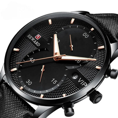 Montre Chronographe de Luxe Quartz Durable