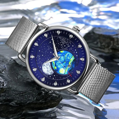 Montre Mécanique Lumineuse au Clair de Lune