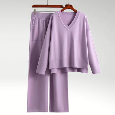 Le Clair™ | Luxe Ensemble deux pièces col V
