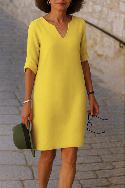 Ria™ | Robe élégante à décolleté en V