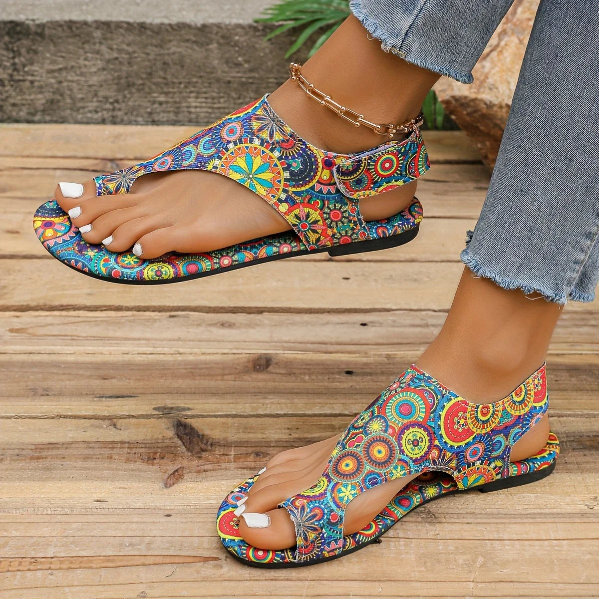 Riley™ - Sandales Boho Vintage