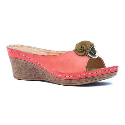 Lily™ - Sandales orthopédiques à bride fleurie