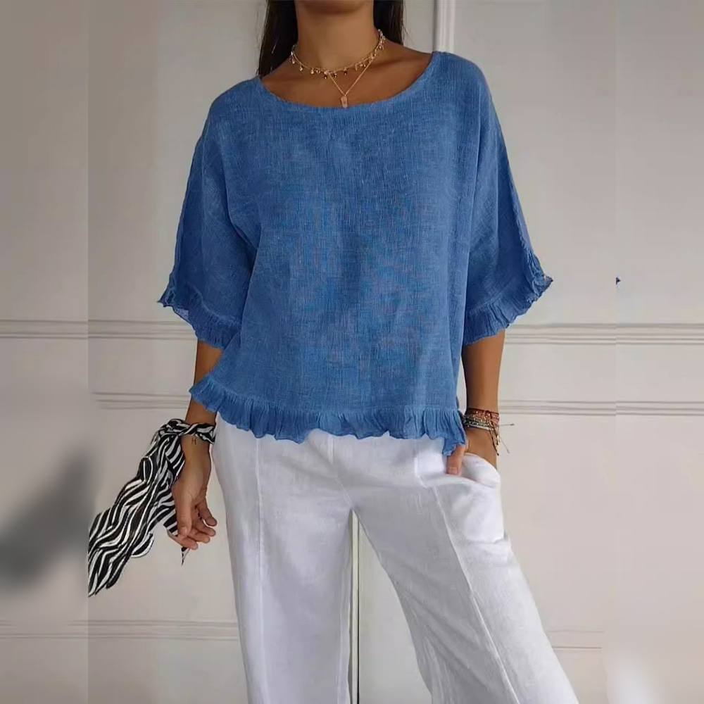 Amanda™ | Blouse Élégante Décontractée