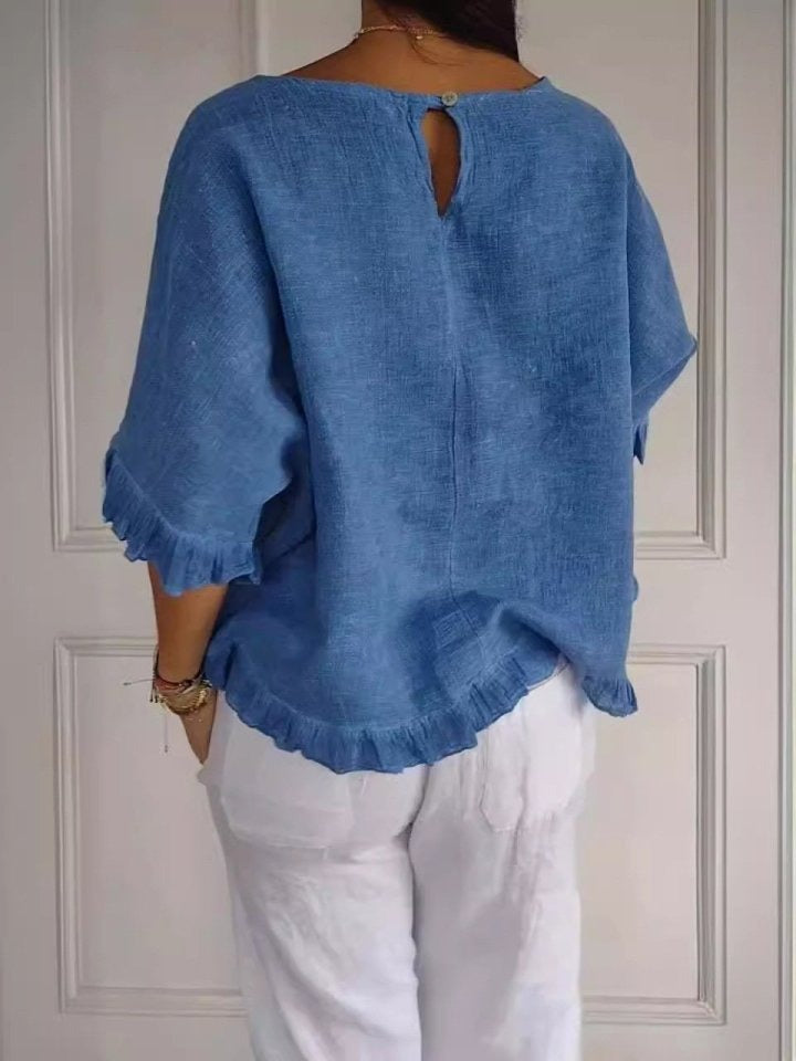 Amanda™ | Blouse Élégante Décontractée