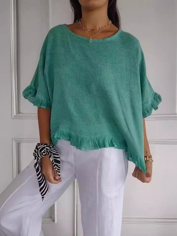 Amanda™ | Blouse Élégante Décontractée