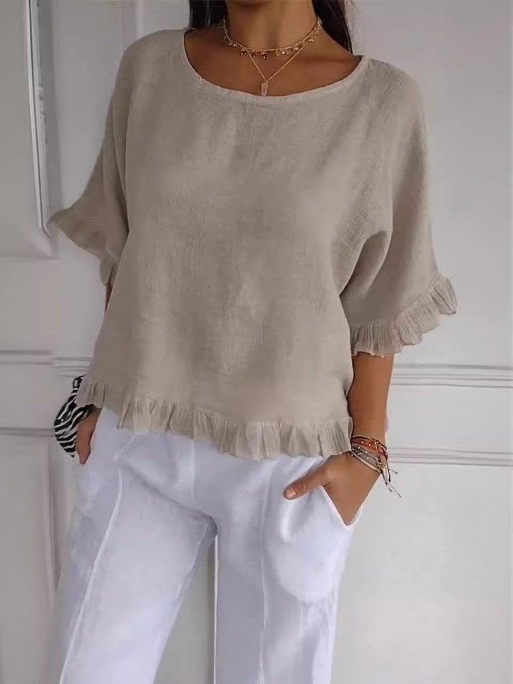 Amanda™ | Blouse Élégante Décontractée