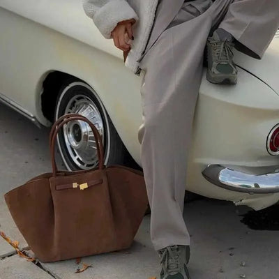 Riley™ - Sac en Micro Cuir Suédé pour Aisselle