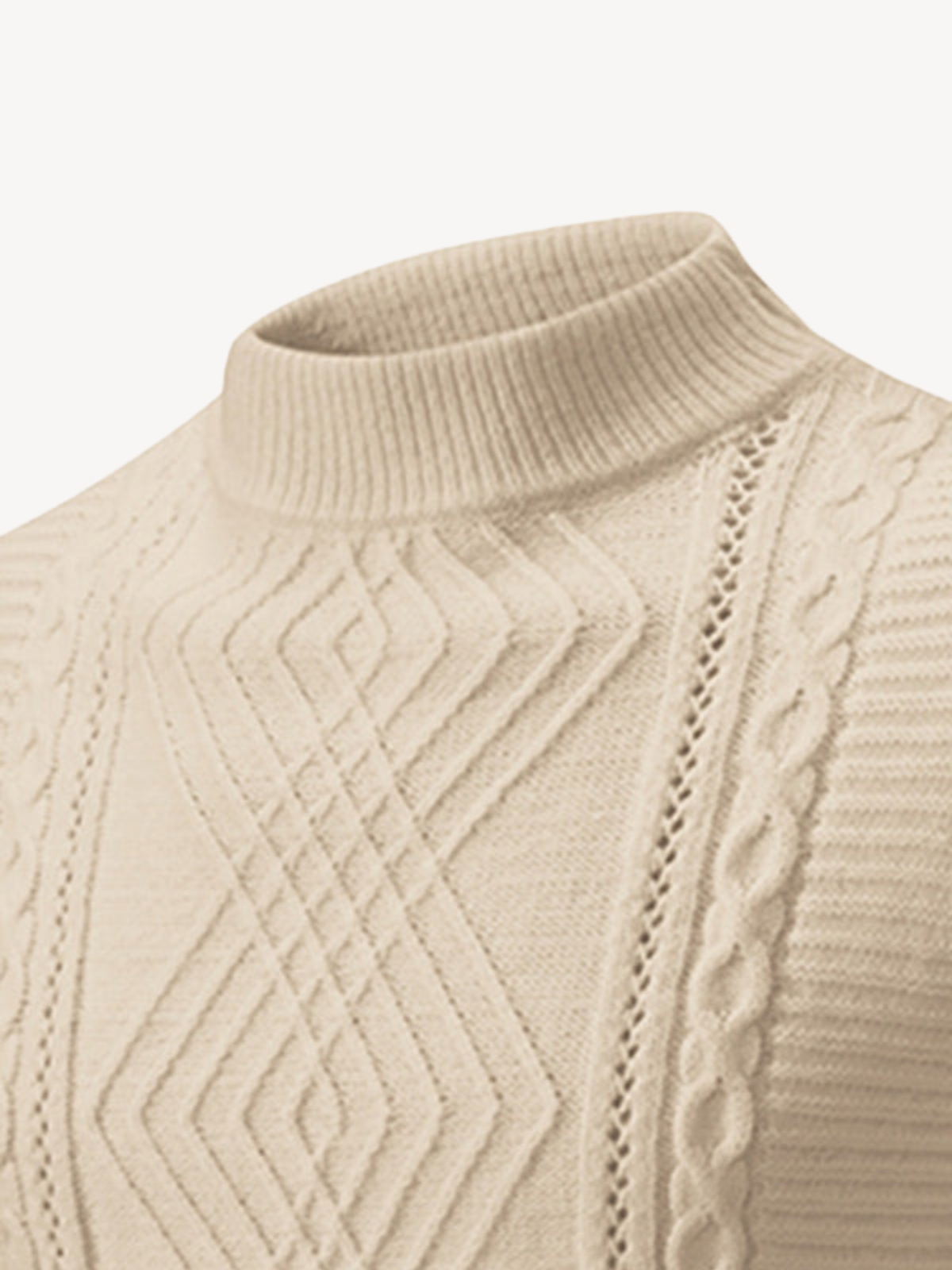 ARMAND - PULL POUR HOMME AVEC MOTIF GÉOMÉTRIQUE