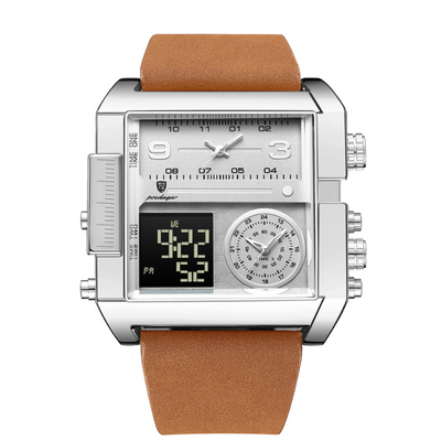 Montre de poignet numérique de luxe