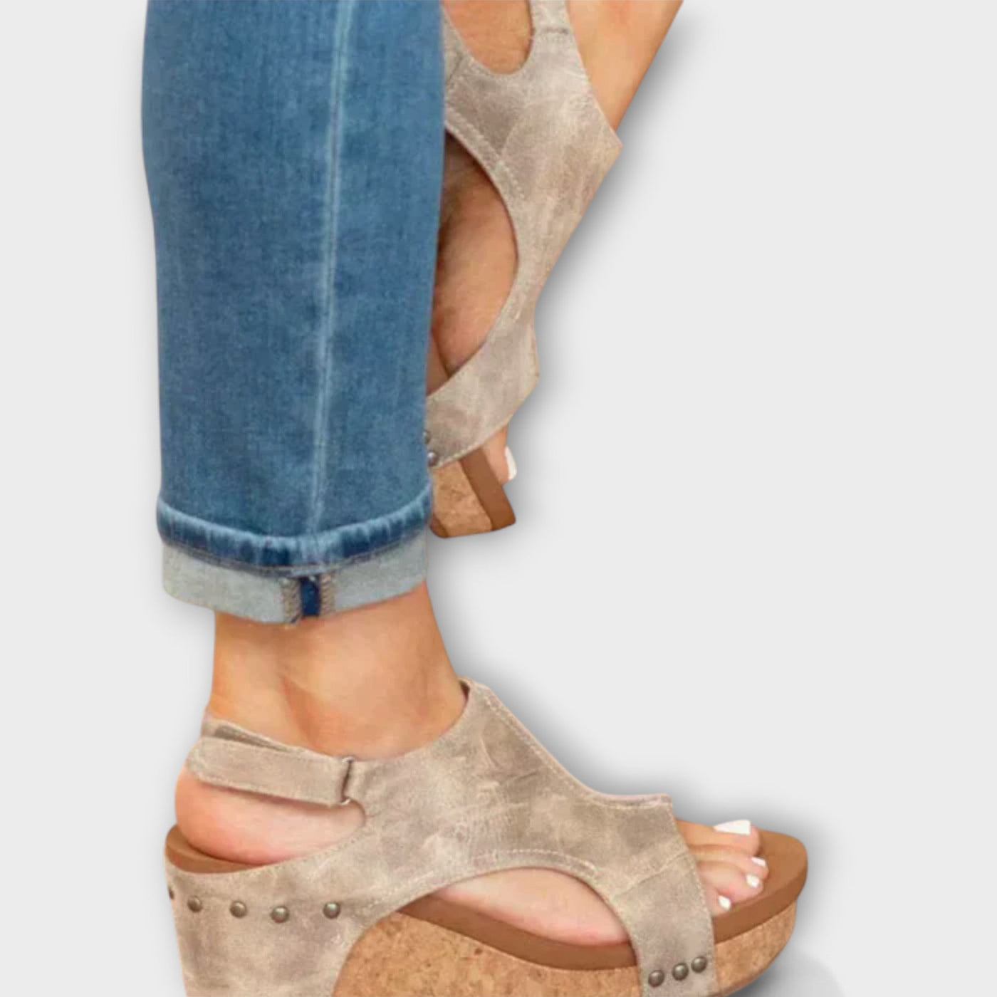 Lina - Chaussures orthopédiques à talon compensé