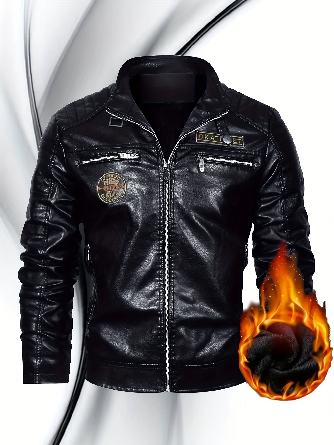 Veste élégante avec une vision vintage