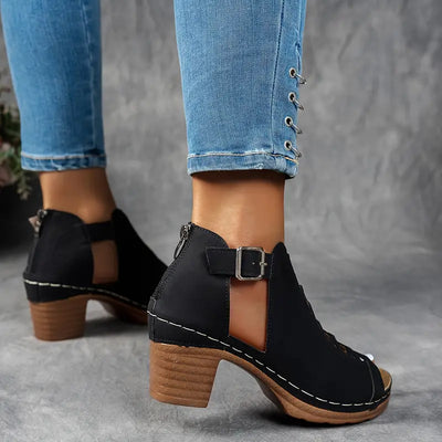 Aubrey™ - Sandales à Talon Élévé Élégantes