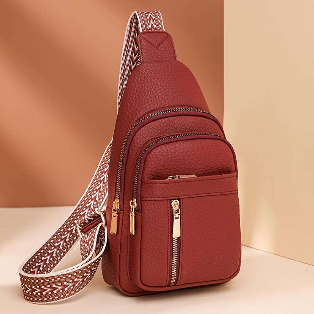 Riley™ Vintage Charm | Sac Bandoulière de Poitrine