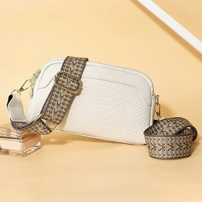 Olivia™ Élégante Attrayante | Mini Sac Crossbody avec Motif Crocodile