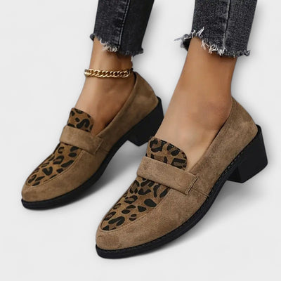 Karla | Chaussures Élégantes pour Femmes avec Imprimé Léopard