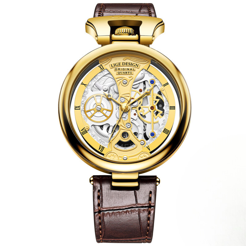 Montre d'affaires creuse à la mode