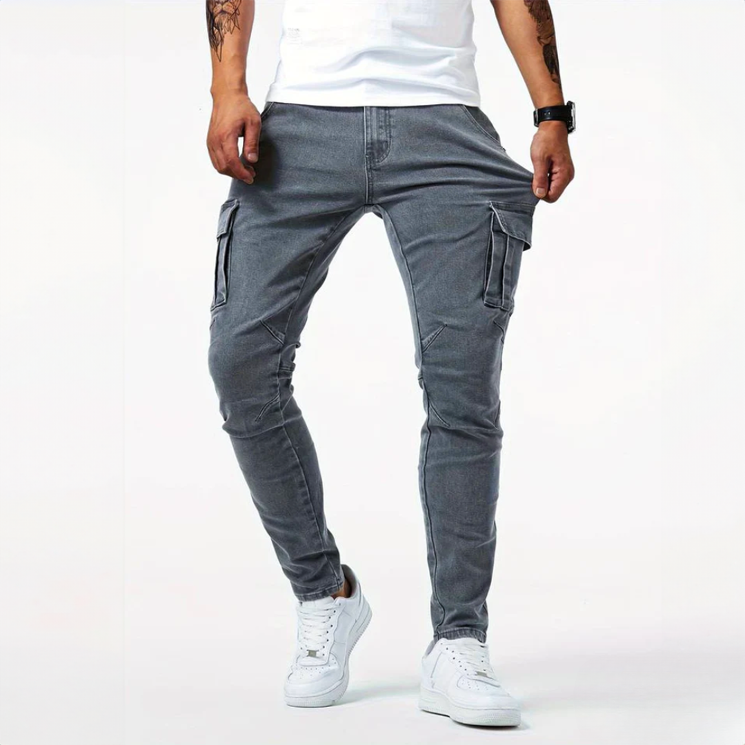 Benoît | Elegante cargo broek