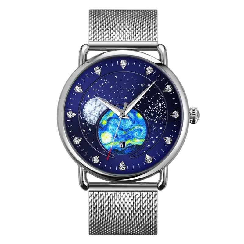 Montre Mécanique Lumineuse au Clair de Lune