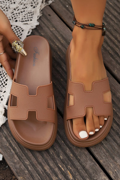 Nandine | Sandales à design bloc pour femmes