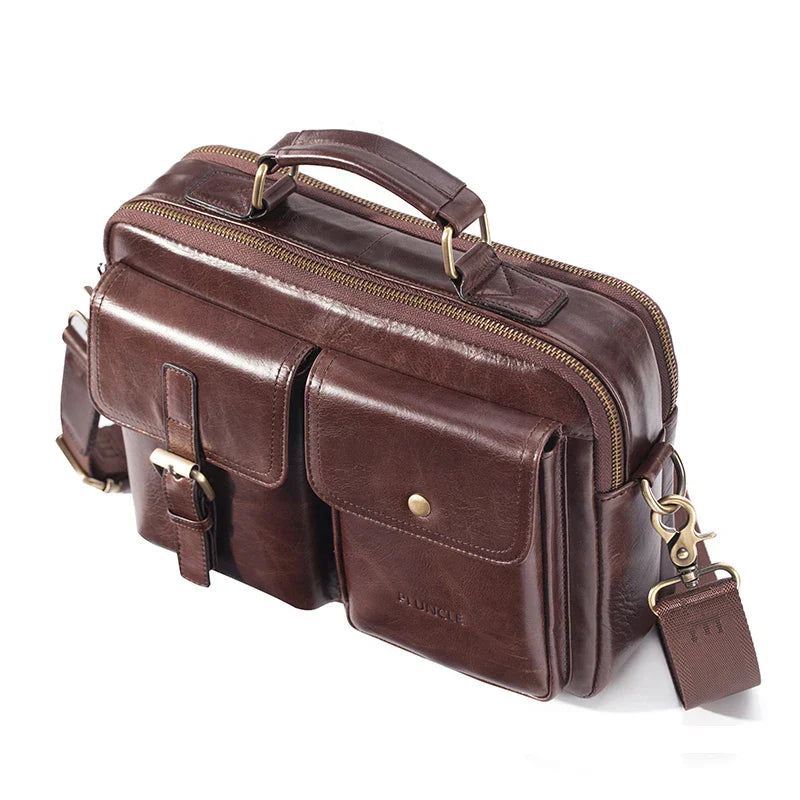 CULLEN | Sac Messager en Cuir Véritable