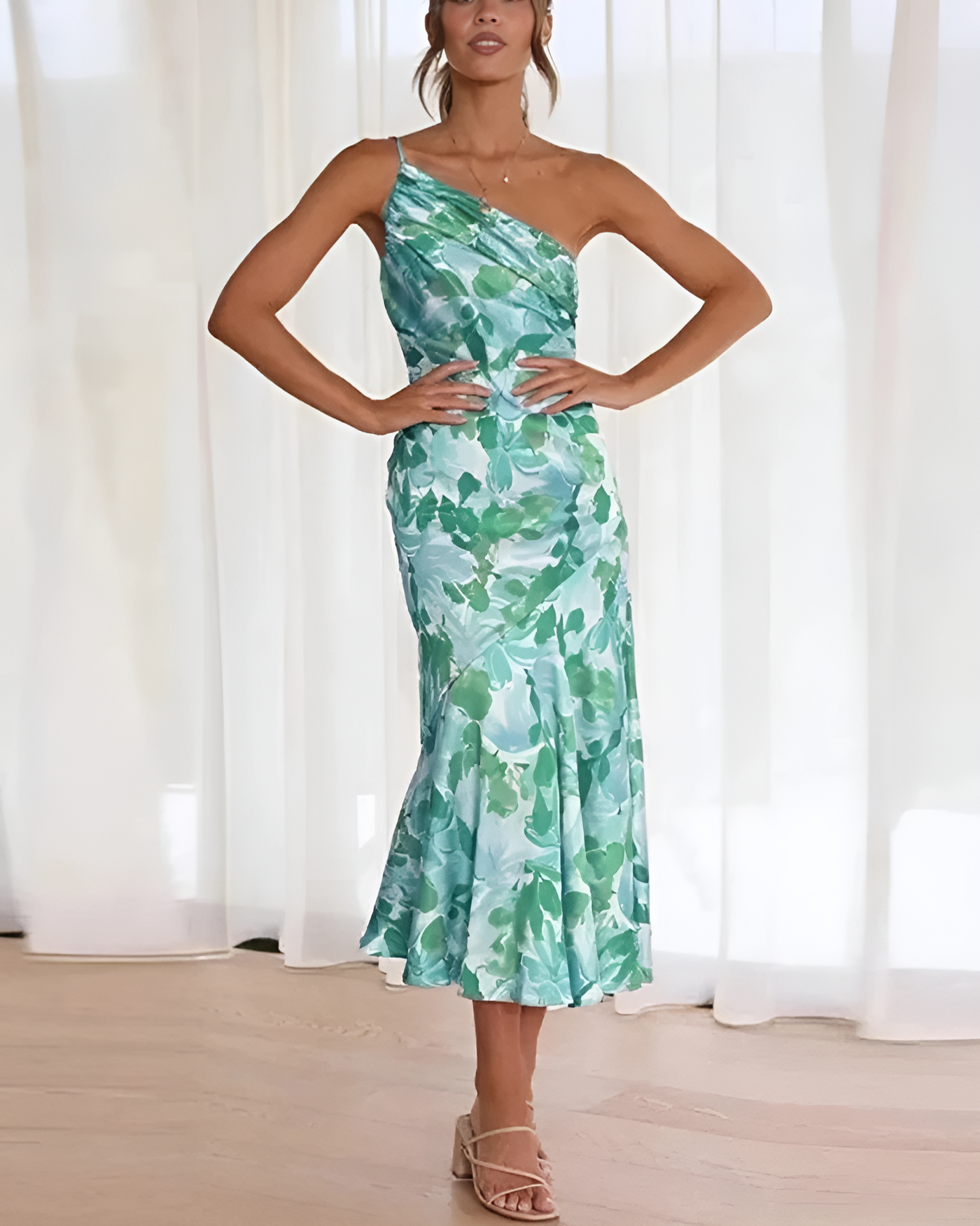 Ashley | Robe Maxi à Motif Floral