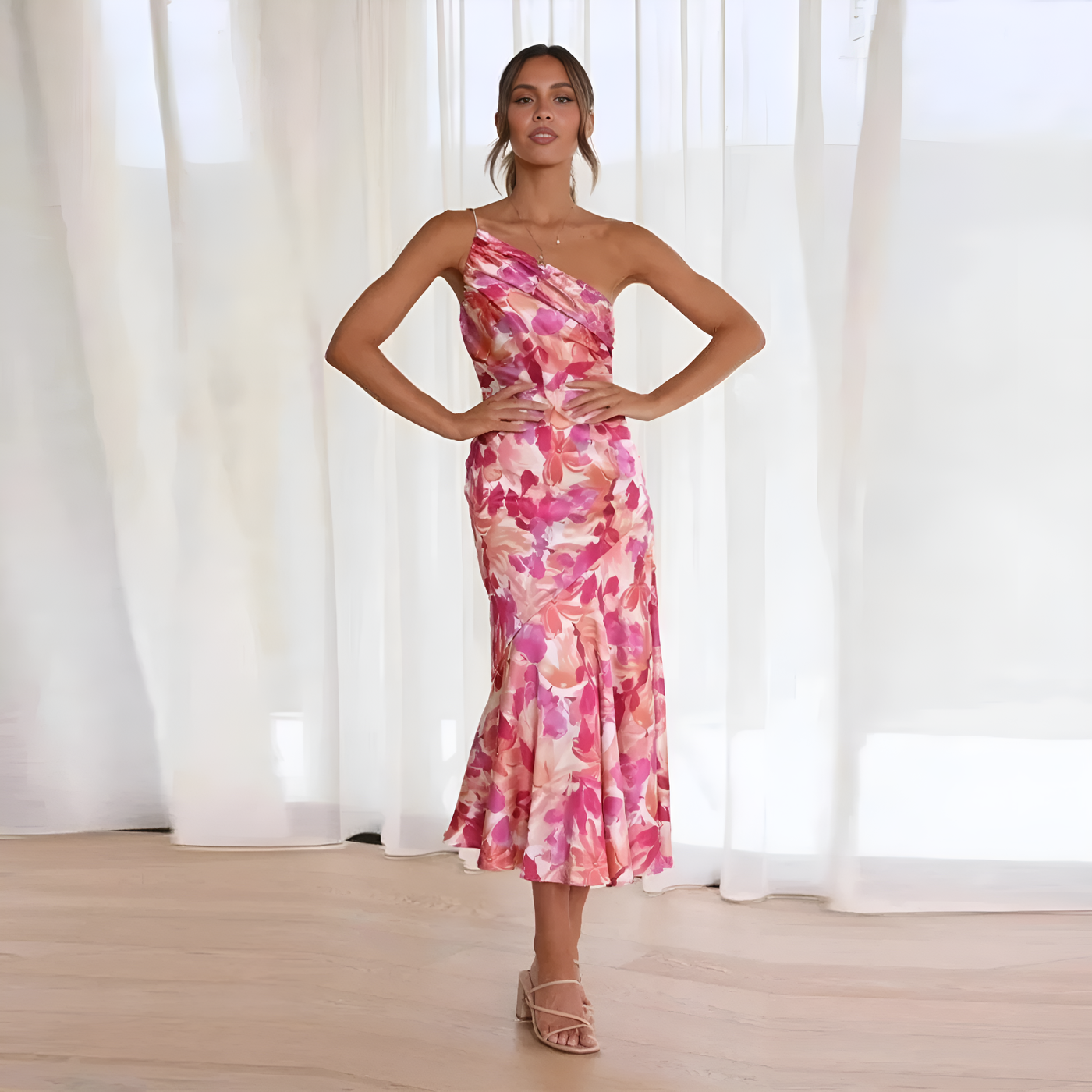 Ashley | Robe Maxi à Motif Floral