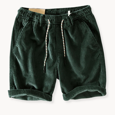 Shorts en velours côtelé