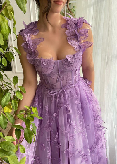 Medeline | Élégant Robe Midi en Dentelle